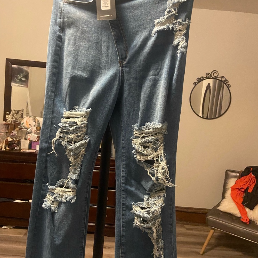 Fashion Nova Jeans size 11